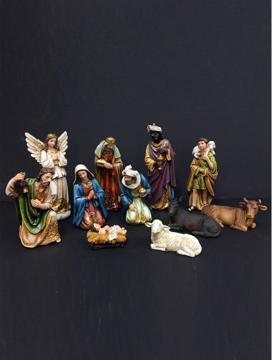 9" Nativity Set of 11 pcs